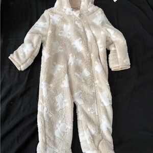 New!!Cozy Cream Kids One Piece